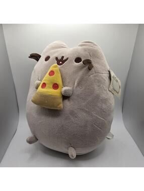 GUND Pusheen Snackables Pizza Cat Stuffed Toy Plush - 9"